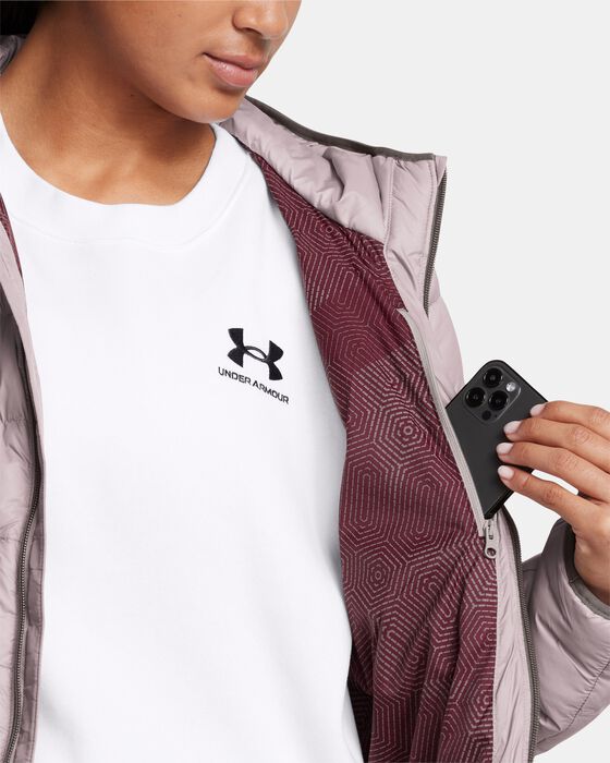 Women's UA Legend Down Hooded Jacket image number 3