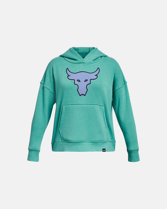 Girls' Project Rock Heavyweight Terry Brahma Bull Hoodie image number 0