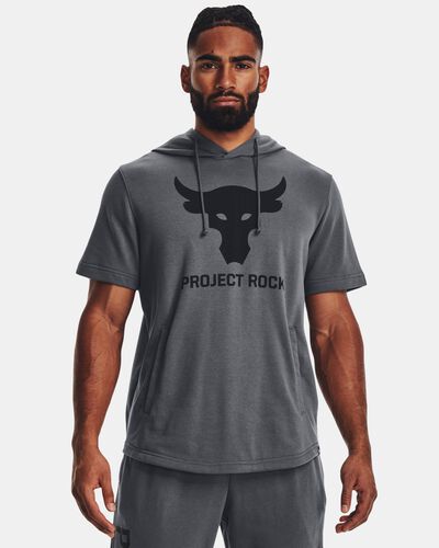 Men's Project Rock Terry Short Sleeve Hoodie