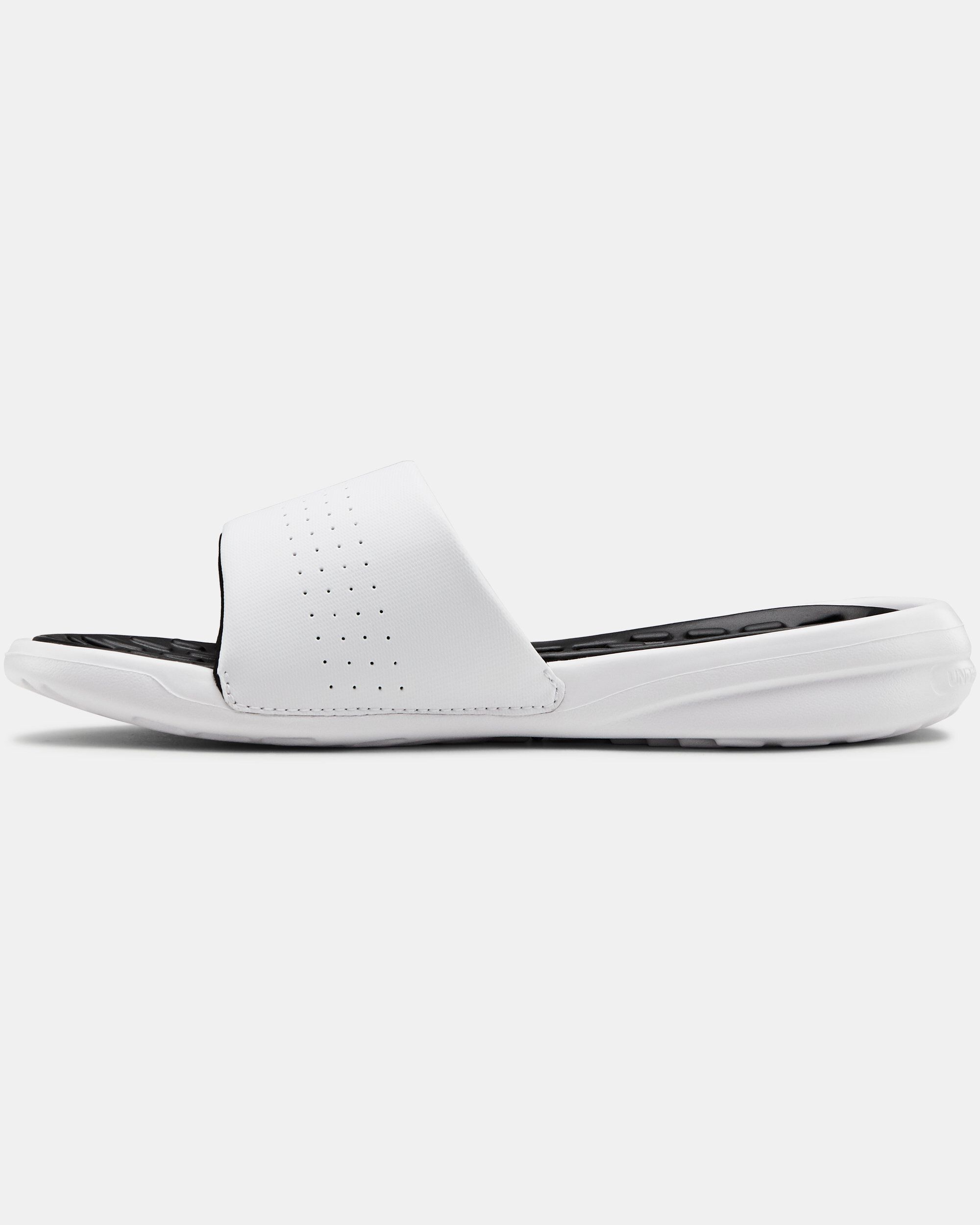 Womens under armour playmaker slides hotsell