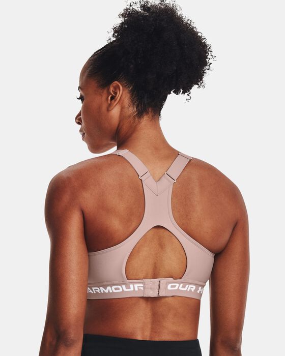 Women's Armour® High Crossback Sports Bra image number 1
