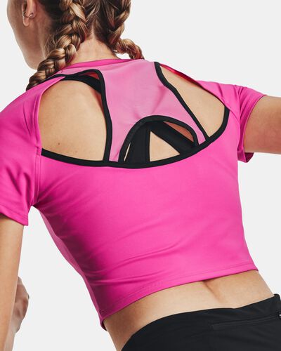 Women's UA Run Anywhere Crop Short Sleeve