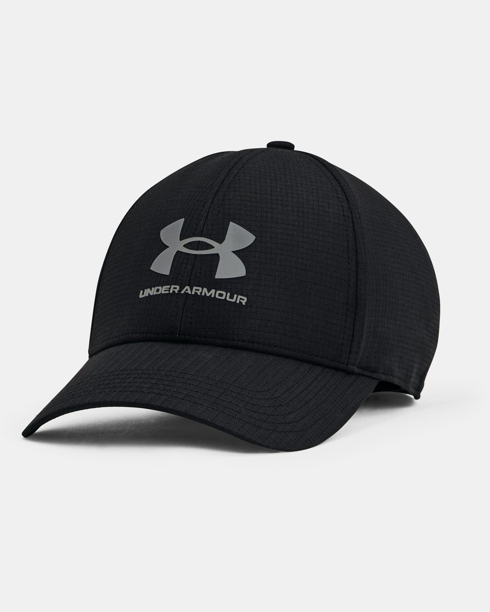 Black under clearance armour hat