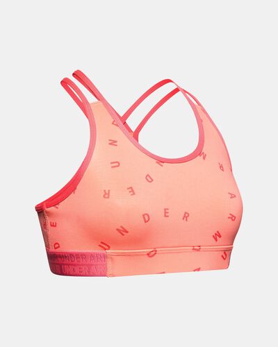 Girls' HeatGear® Armour Printed Sports Bra