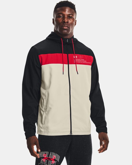 Under Armour Men's UA Sportstyle Athletic Department Windbreaker Jacket ...