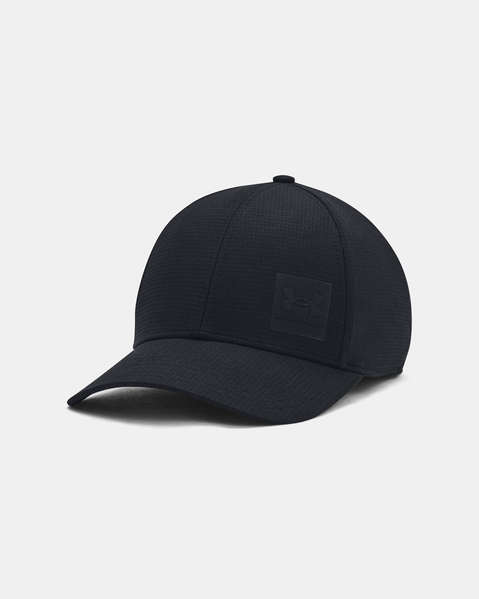 Buy Men s UA ArmourVent Stretch Fit Cap Black in Dubai UAE Under Armour