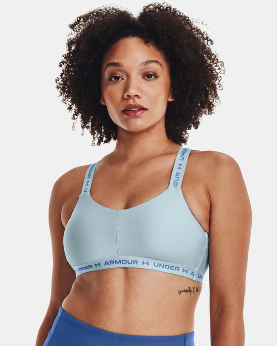 Women's UA Crossback Low Sports Bra image number 2