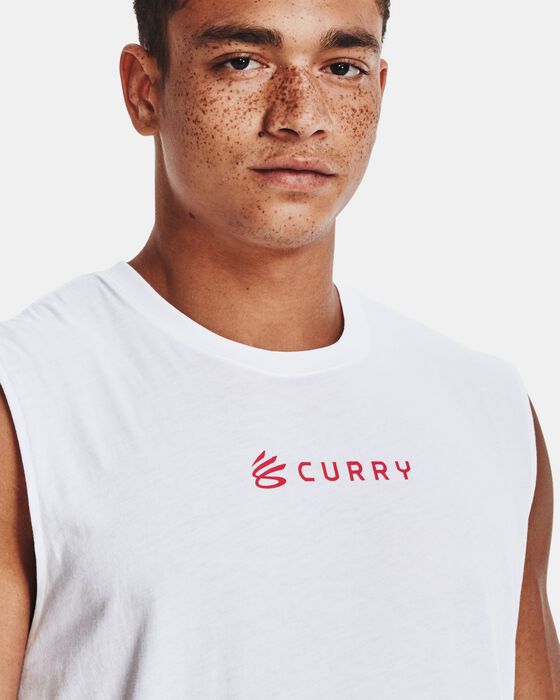 Men's Curry Graphic Tank image number 3