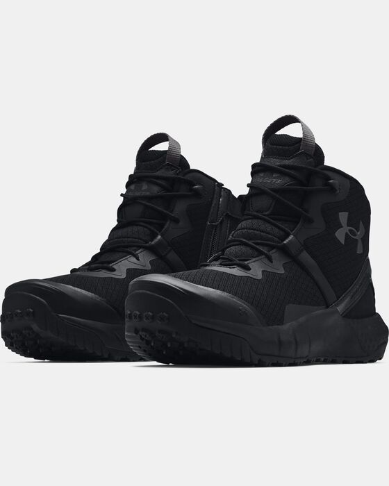 Men's UA Micro G® Valsetz Zip Mid Tactical Boots image number 3