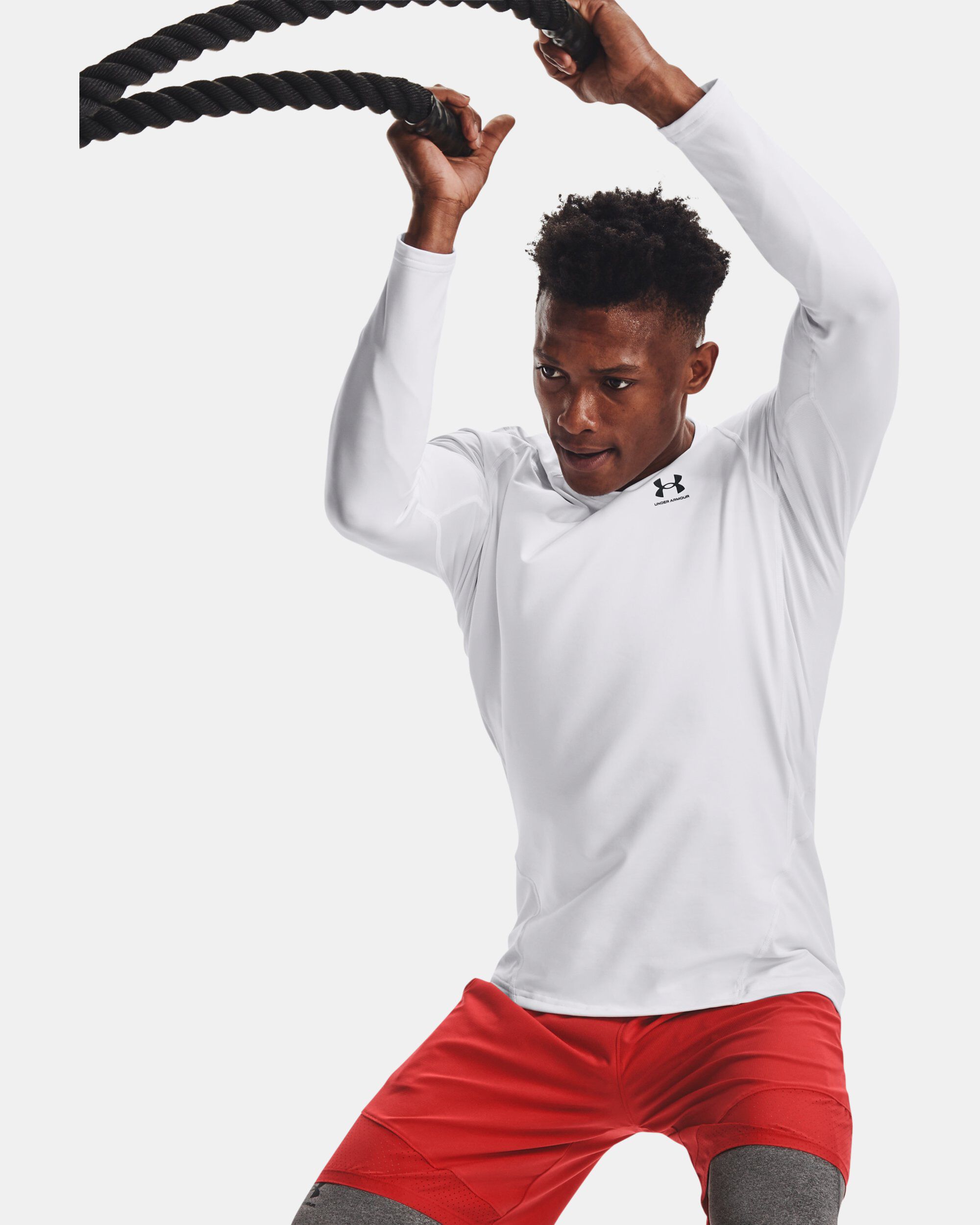 Under armour men's coldgear fitted crew on sale