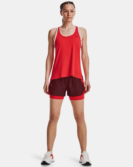 Women's UA Play Up 2-in-1 Shorts image number 2