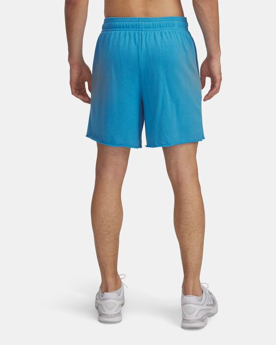 Men's UA Rival Terry Logo 8" Shorts Men's UA Rival Terry Logo 8" Shorts image number 1