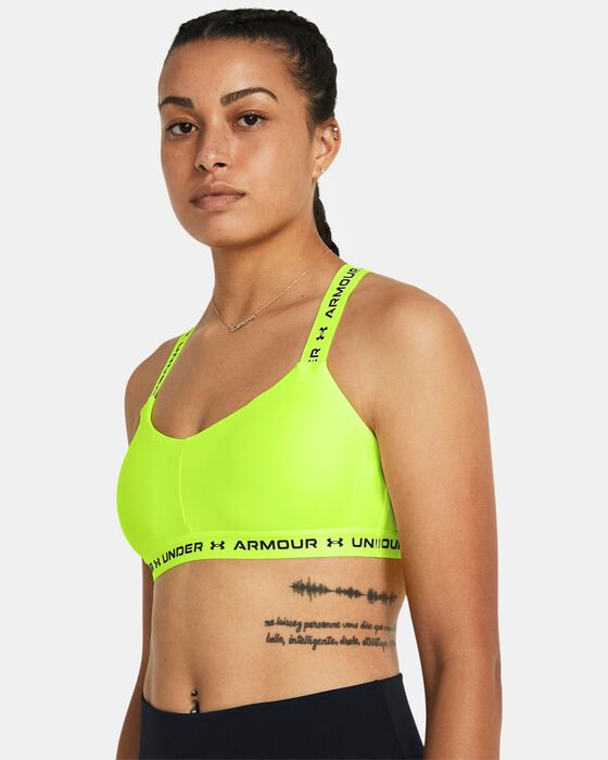 Women's UA Crossback Low Sports Bra image number 0