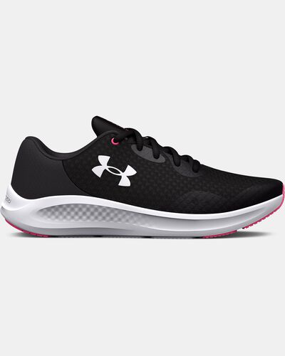 Girls' Grade School UA Charged Pursuit 3 Running Shoes