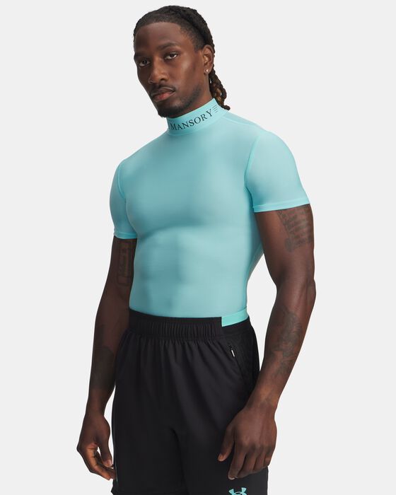 Men's UA x Mansory HeatGear® Compression Mock Short Sleeve image number 0