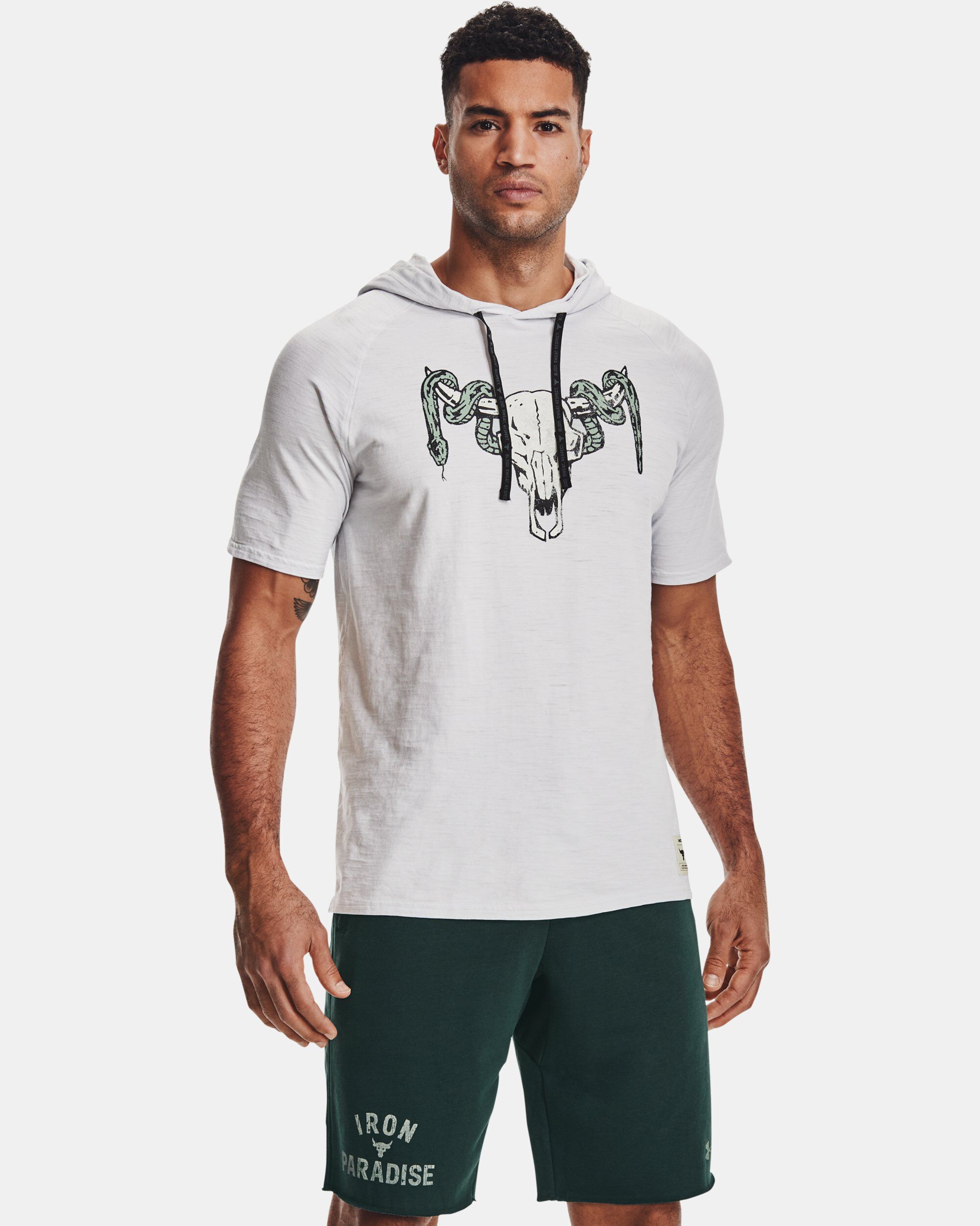 Under Armour Men s Project Rock Charged Cotton Short Sleeve