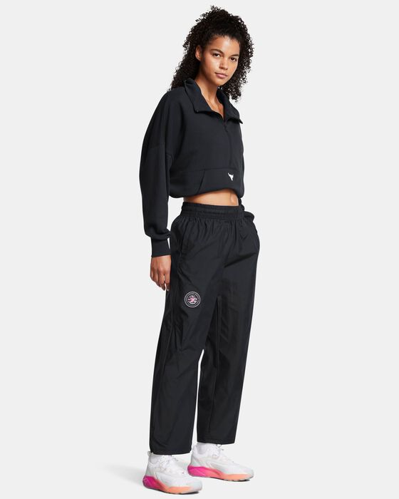 Women's Project Rock Woven Badge Of Honor Pants image number 2