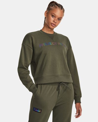 Women's Project Rock Heavyweight Terry Leg Day Crew