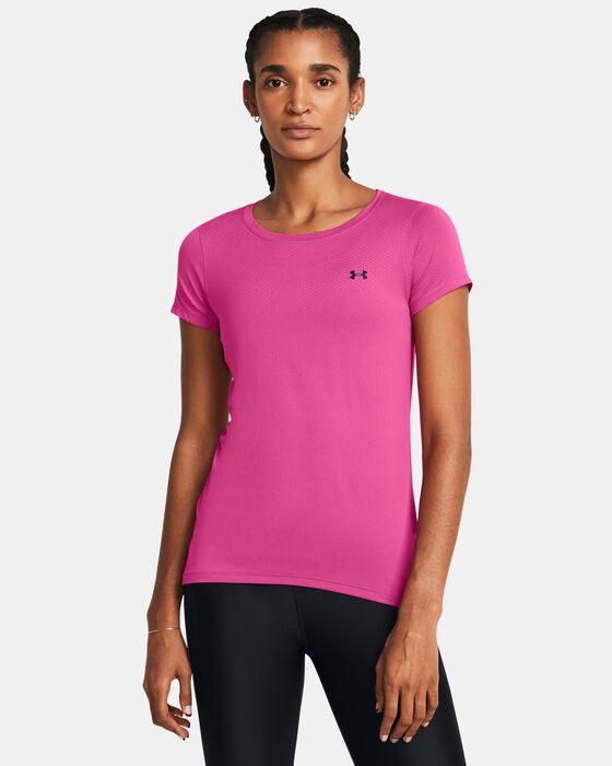 Women's HeatGear® Armour Short Sleeve image number 0