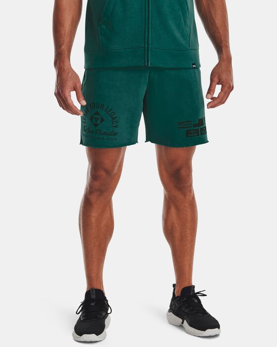 Men's Project Rock Heavyweight Terry Shorts image number 0