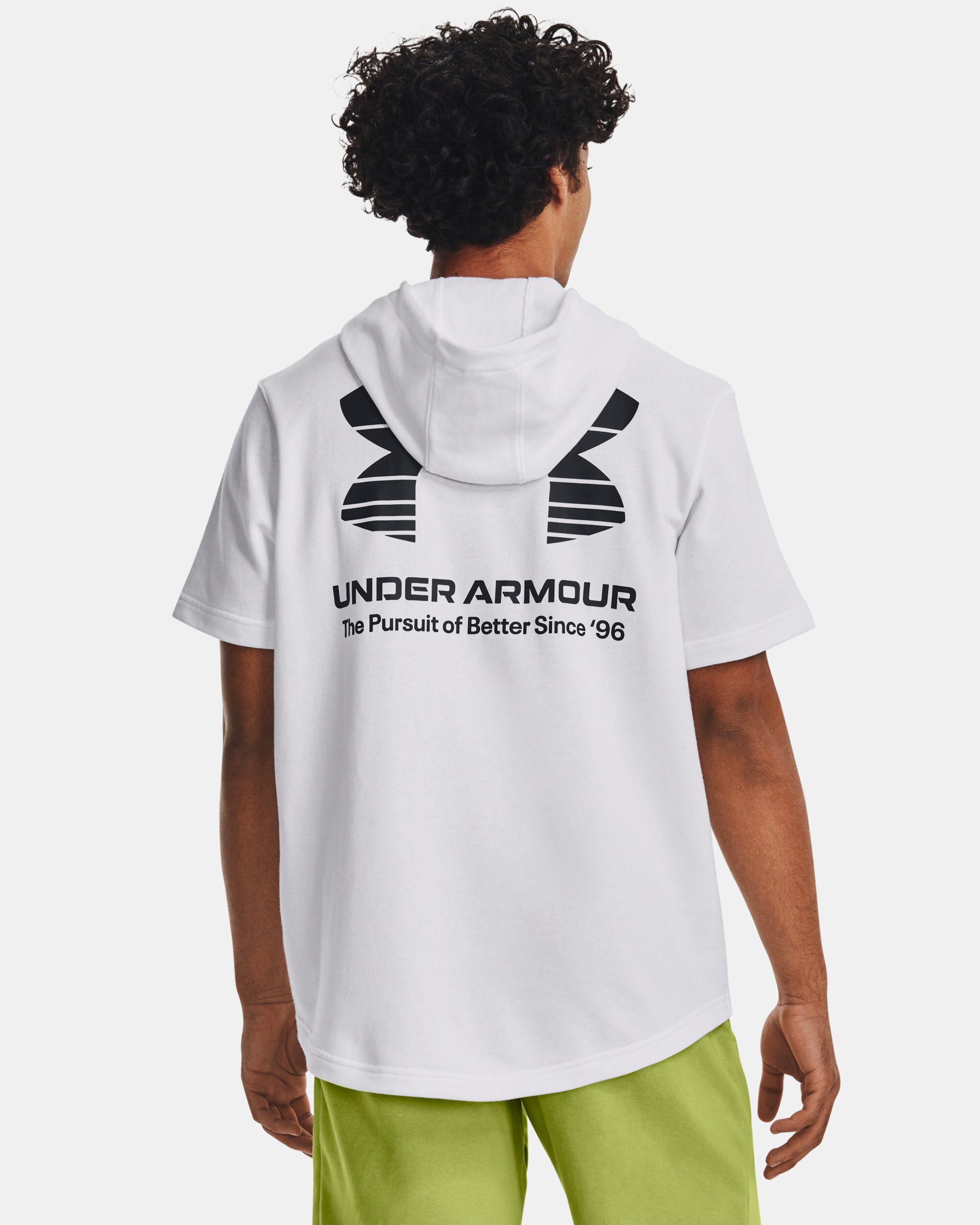 Under armour pursuit 2025 short sleeve hoodie