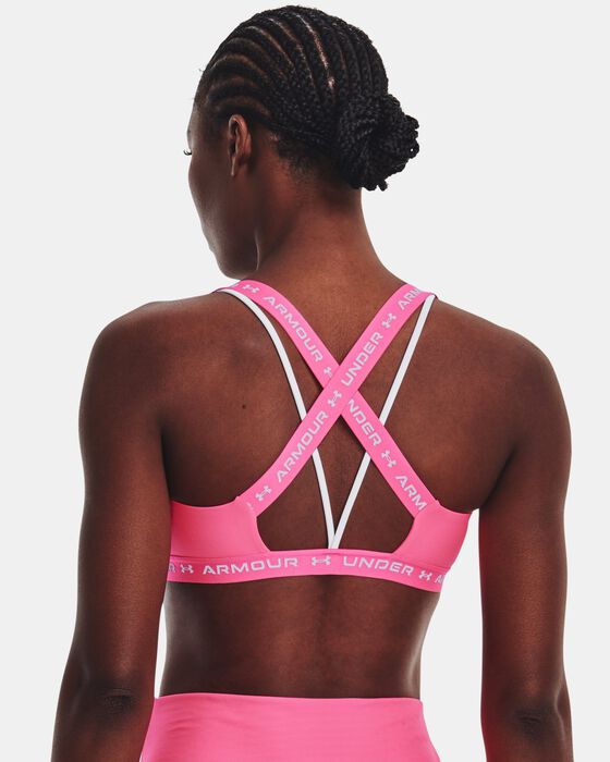 Women's UA Crossback Low Sports Bra image number 1