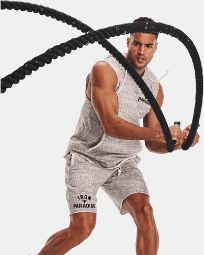 Men's Project Rock Terry Sleeveless Hoodie
