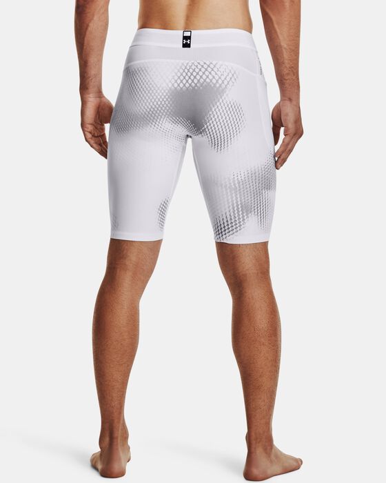 Men's UA Iso-Chill Long Printed Shorts image number 1