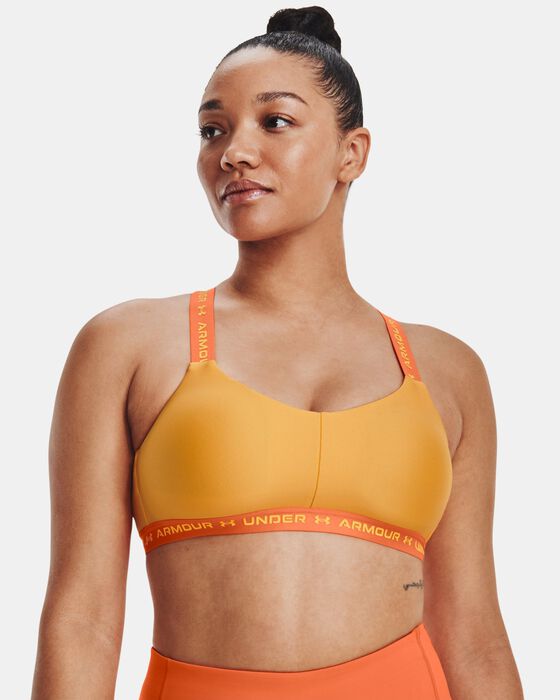 Women's UA Crossback Low Sports Bra image number 2