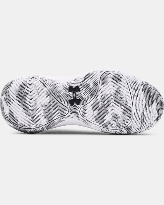 Grade School UA Jet '21 Basketball Shoes image number 4