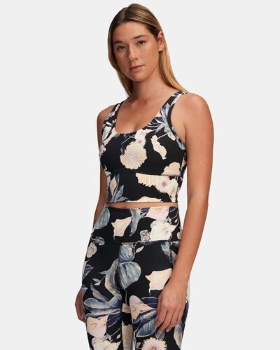 Women's UA Meridian Fitted Printed Crop Tank