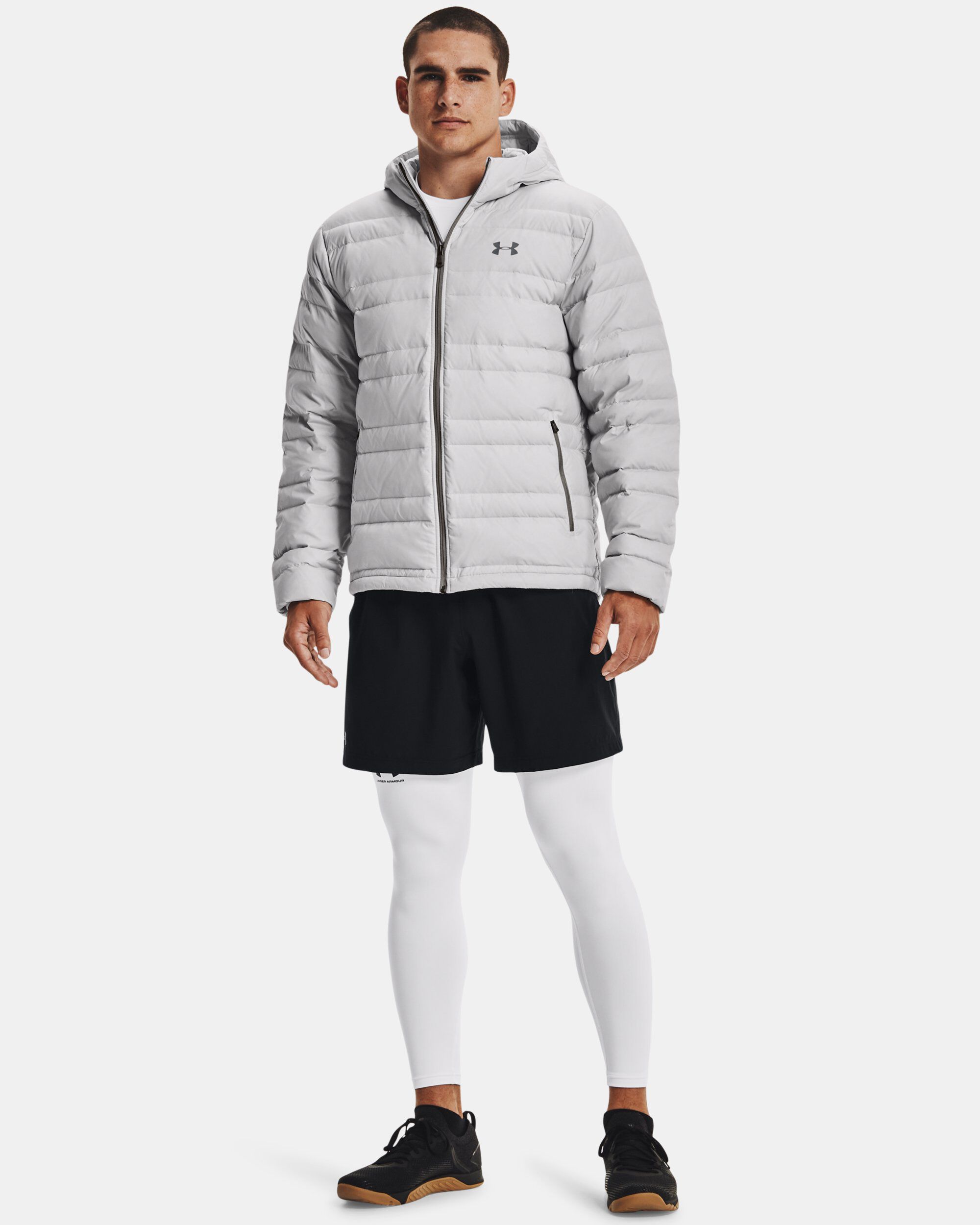 Ua armour cheap down hooded jacket