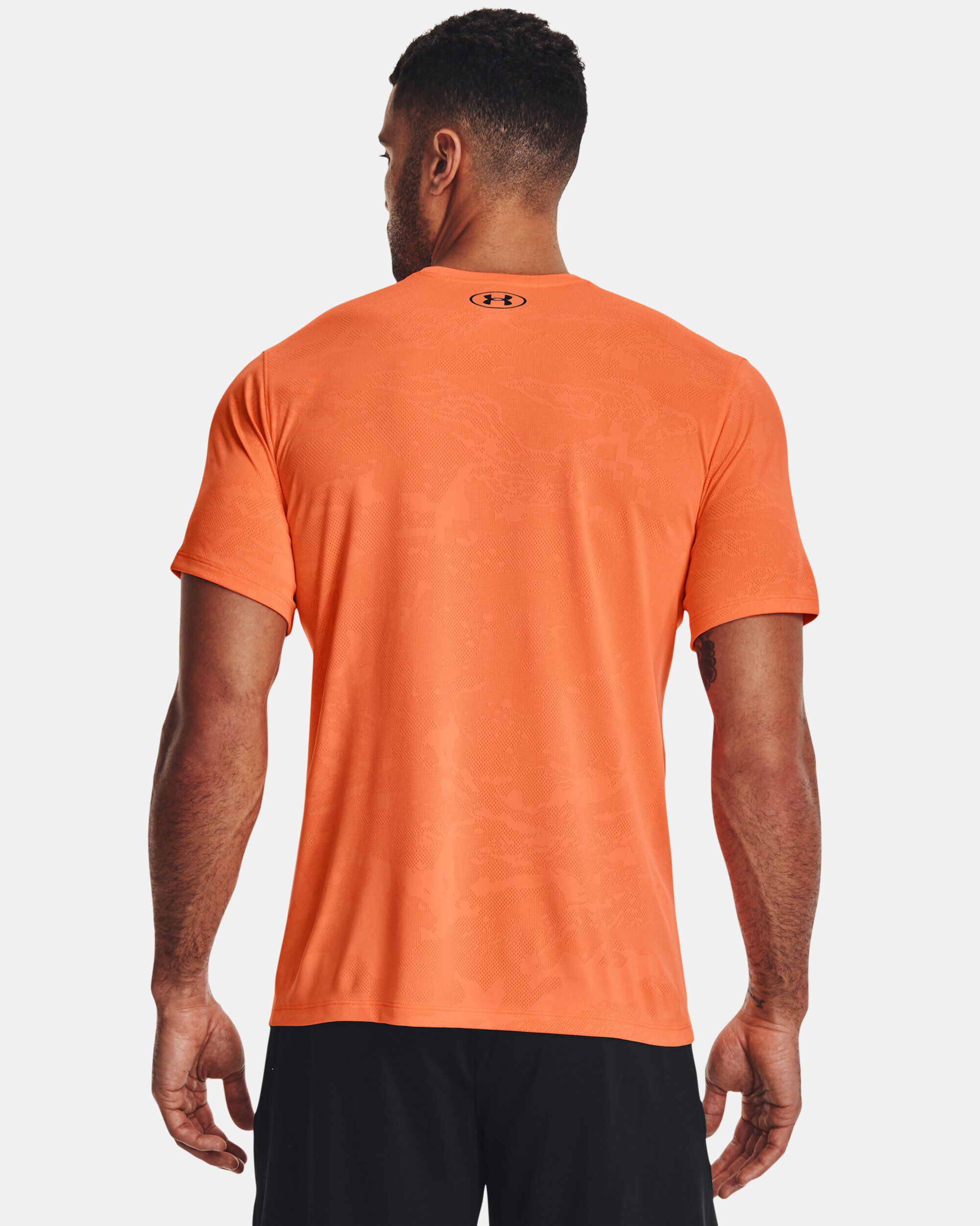 Orange under armour top 2025