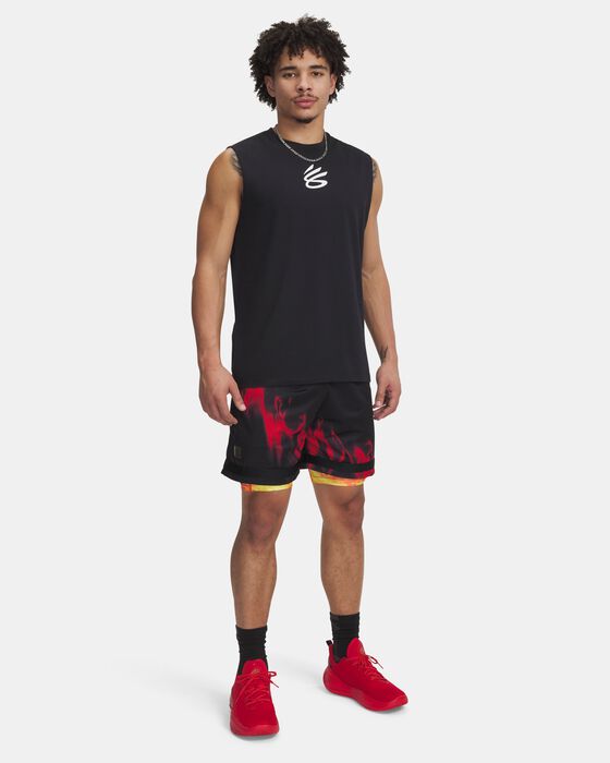 Curry HeatGear® Printed  Curry HeatGear® Printed  image number 2
