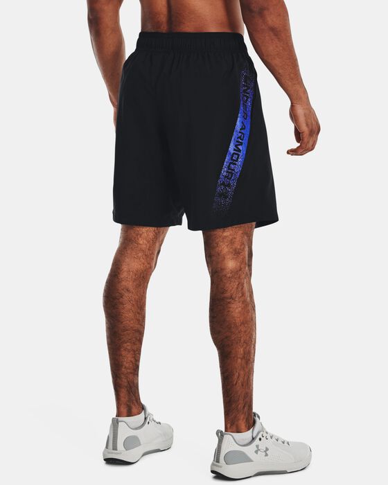 Men's UA Woven Graphic Shorts image number 1