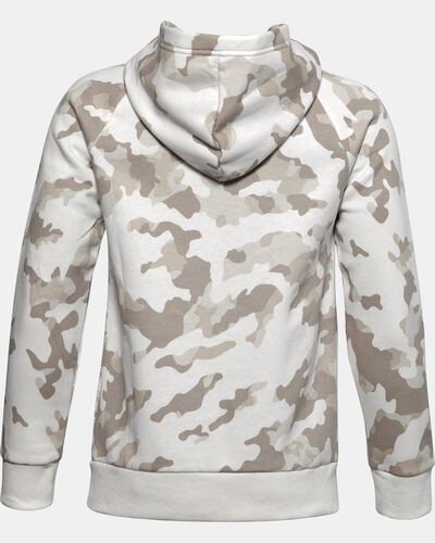 Boys' UA Rival Fleece Printed Hoodie