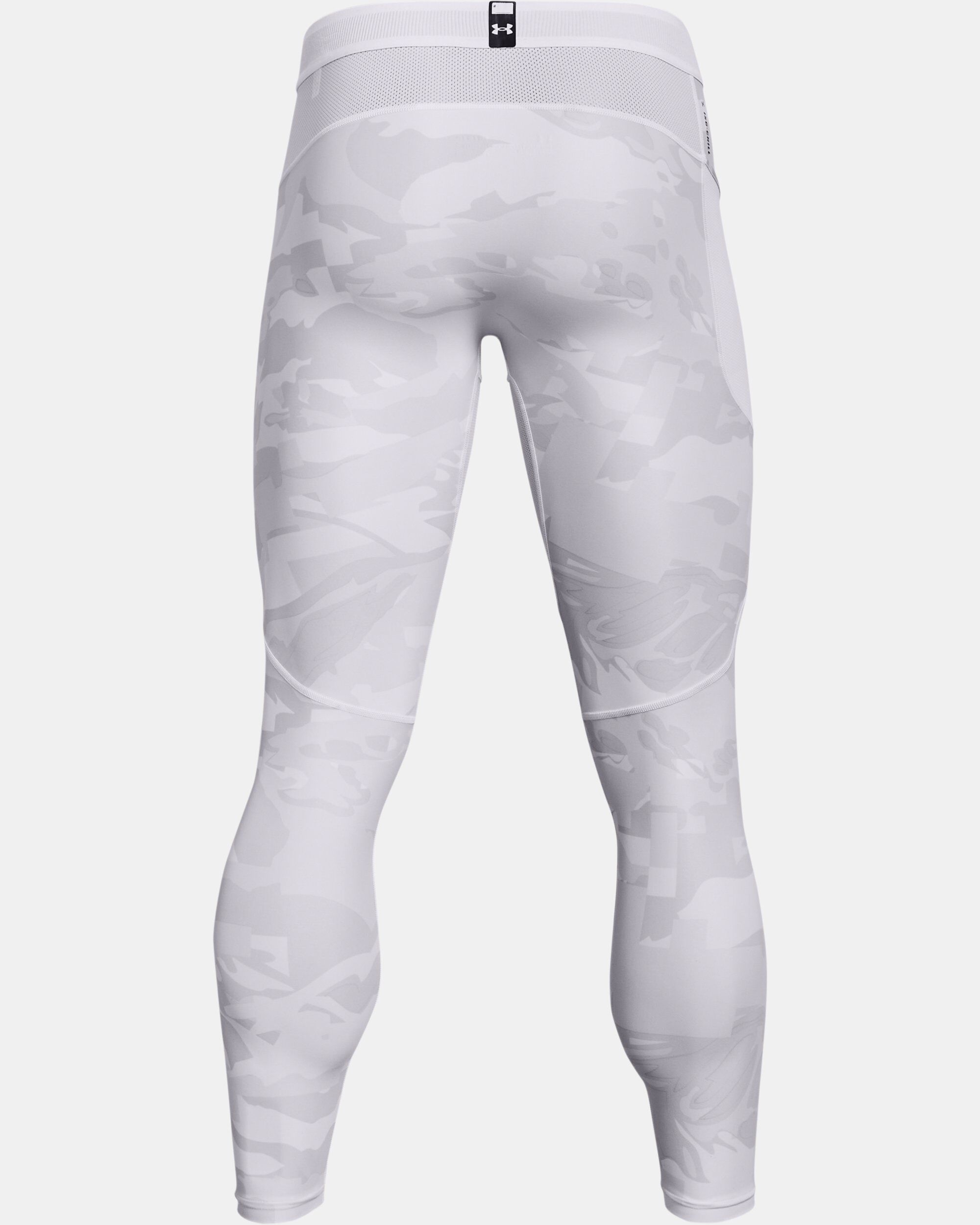 Buy Men s UA Iso Chill Printed Leggings White in Dubai UAE Under Armour