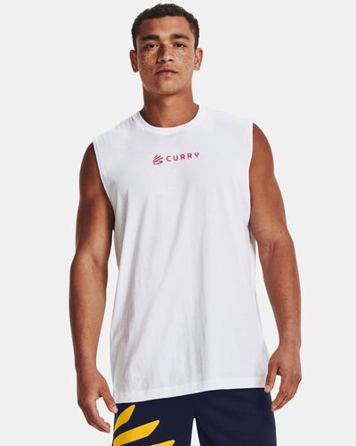 Men's Curry Graphic Tank