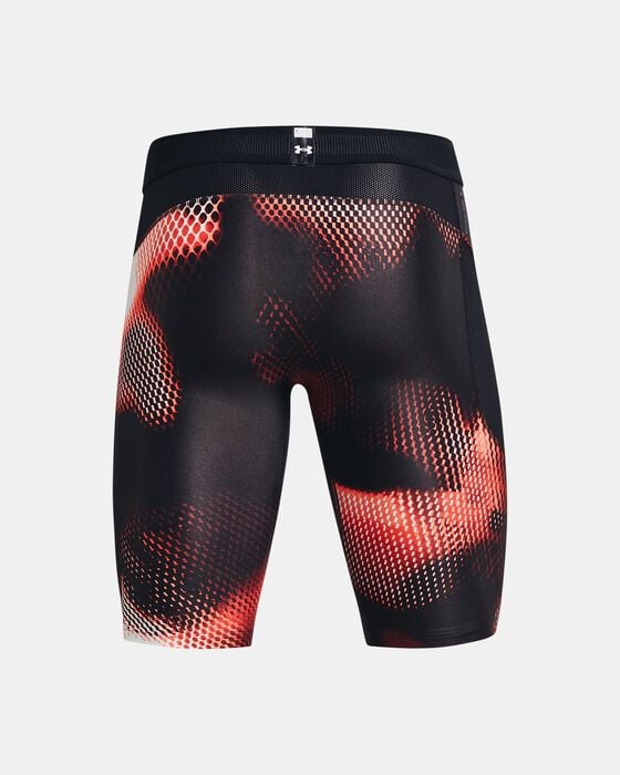 Men's UA Iso-Chill Long Printed Shorts image number 5