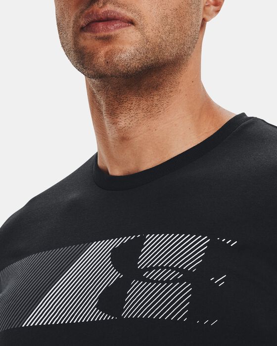 Men's UA Fast Left Chest Short Sleeve image number 4