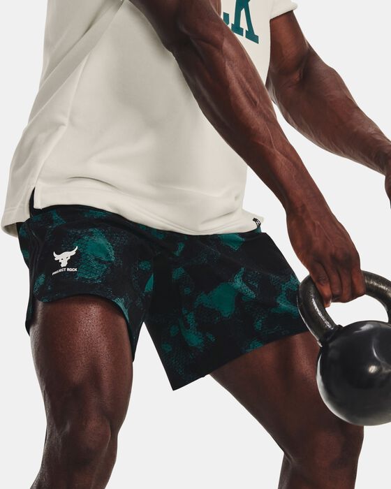 Men's Project Rock Woven Printed Shorts image number 0