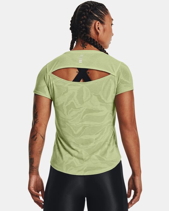 Women's UA Streaker Jacquard T-Shirt image number 1