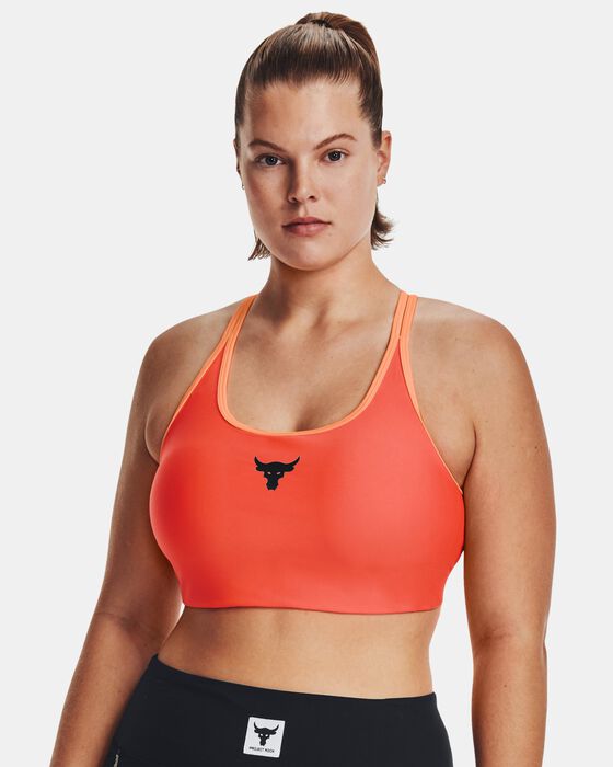 Women's Project Rock Crossback Family Sports Bra image number 3