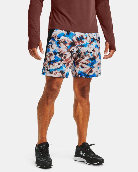 Men's UA Launch SW 7'' Printed Shorts image number 0