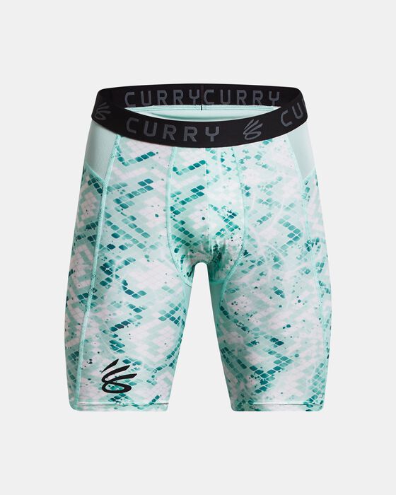 Men's Curry HeatGear® Printed Shorts image number 0