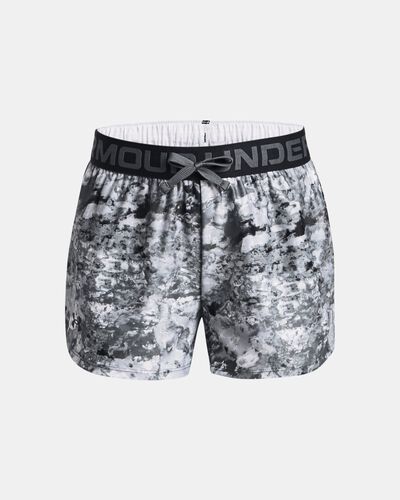 Girls' UA Play Up Printed Shorts