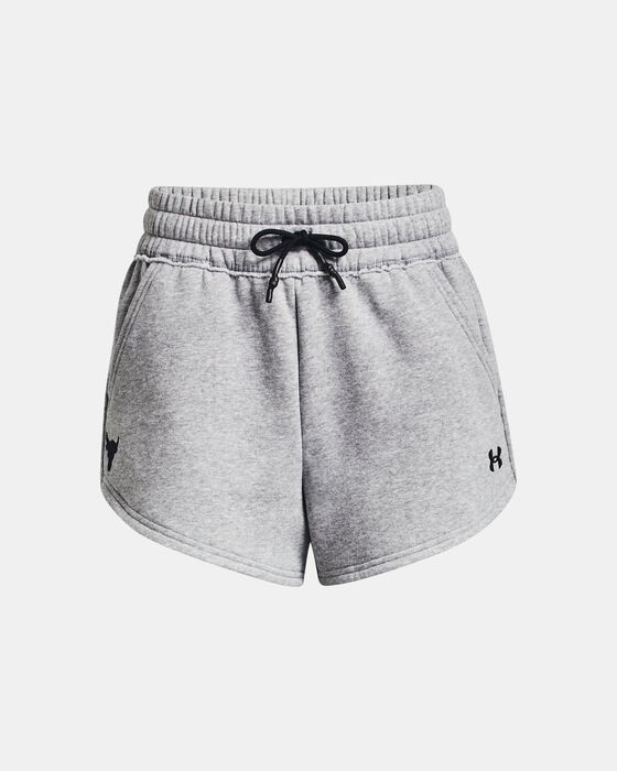 Women's Project Rock Fleece Shorts image number 4