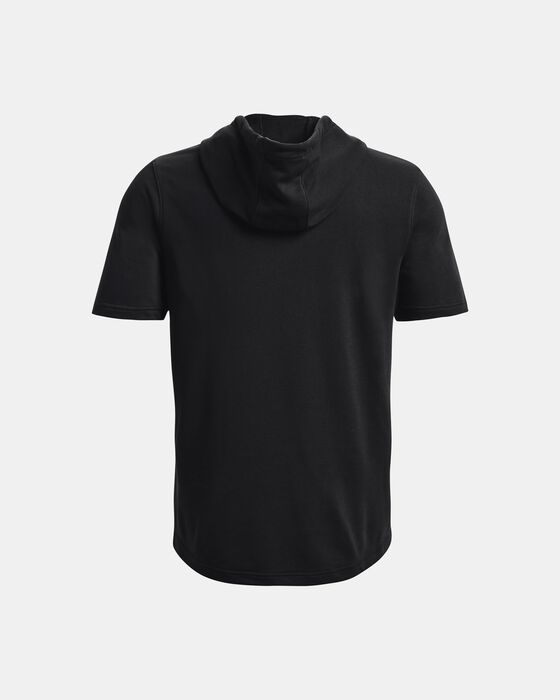 Men's UA Rival Terry Short Sleeve Hoodie Men's UA Rival Terry Short Sleeve Hoodie image number 5