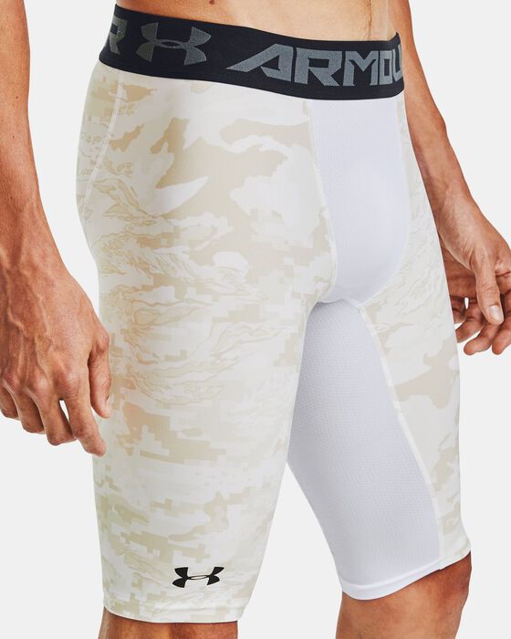 Men's HeatGear® Armour Extra Long Printed Shorts image number 0