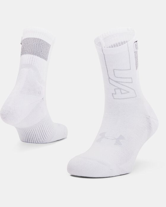Unisex UA ArmourDry™ Run Crew Socks image number 0